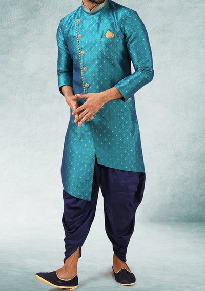 Men's Indo Western Party Wear Sherwani Suit - db20673