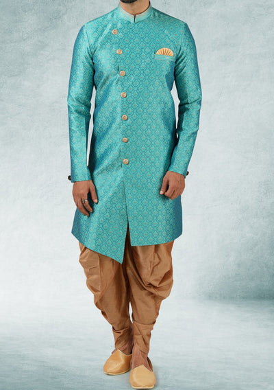 Men's Indo Western Party Wear Sherwani Suit - db20670