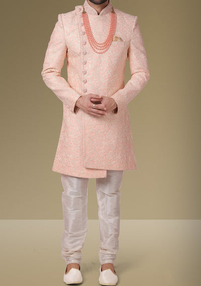 Men's Indo Western Party Wear Sherwani Suit - db18062