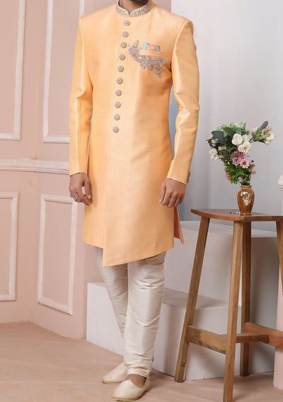 Men's Indo Western Party Wear Sherwani Suit - db20400