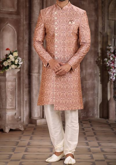 Men's Indo Western Party Wear Sherwani Suit - db22836