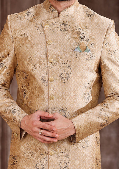 Men's Indo Western Party Wear Sherwani Suit - db22832