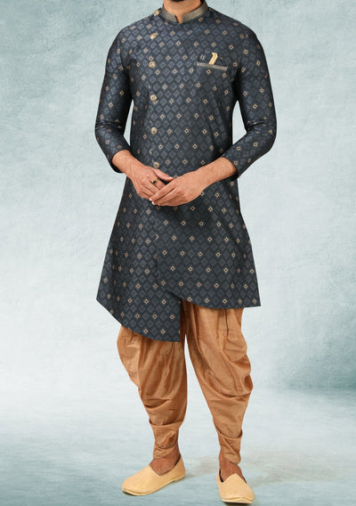 Men's Indo Western Party Wear Sherwani Suit - db20662