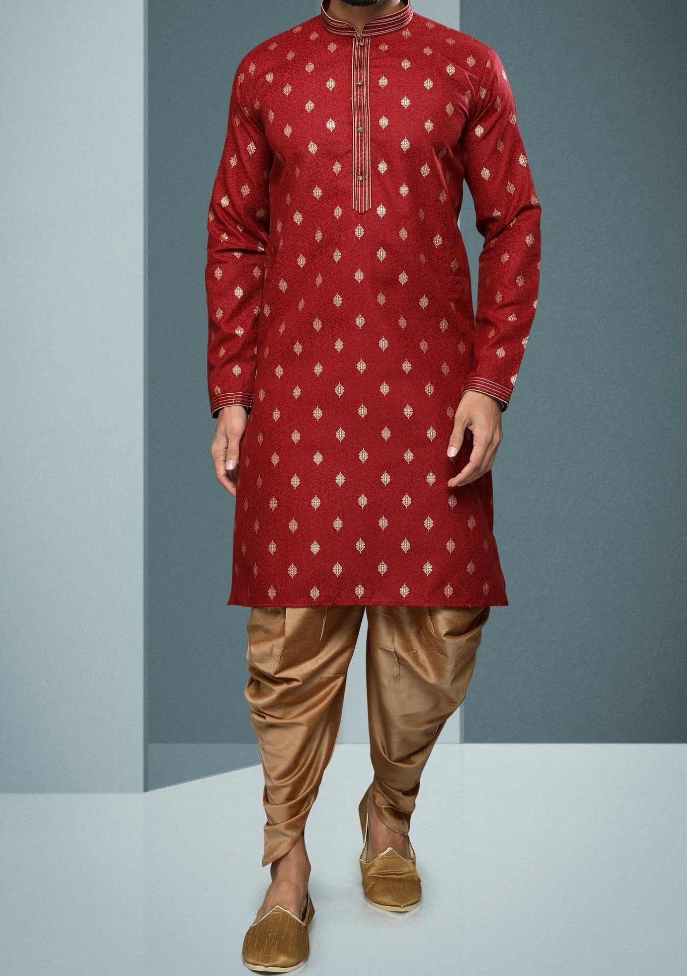 Men's Traditional Party Wear Kurta Pajama - db20493