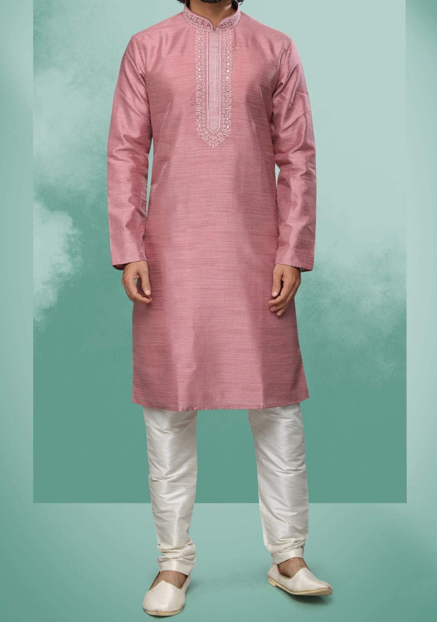 Men's Traditional Party Wear Kurta Pajama - db20623