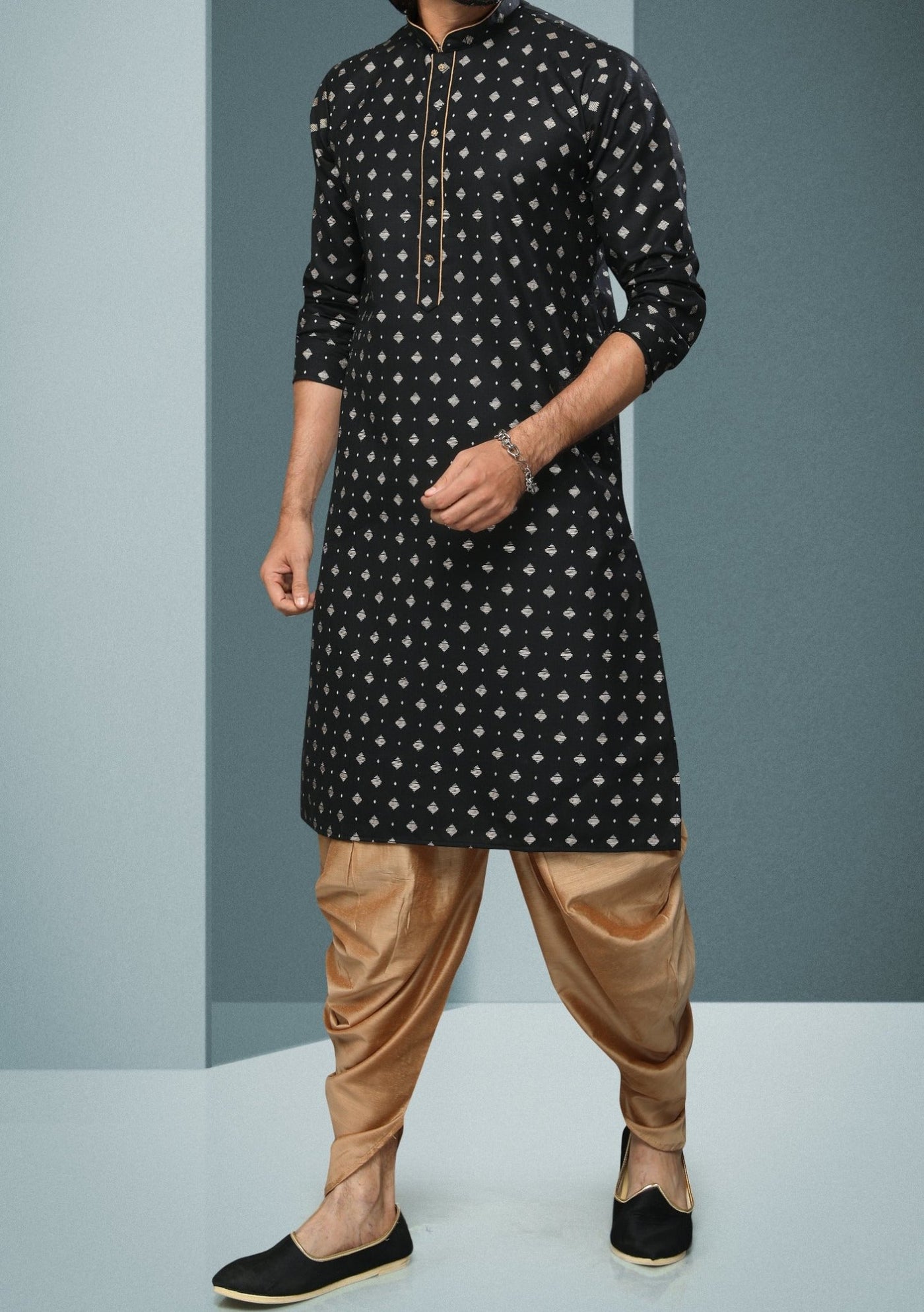 Men's Traditional Party Wear Kurta Pajama - db20488