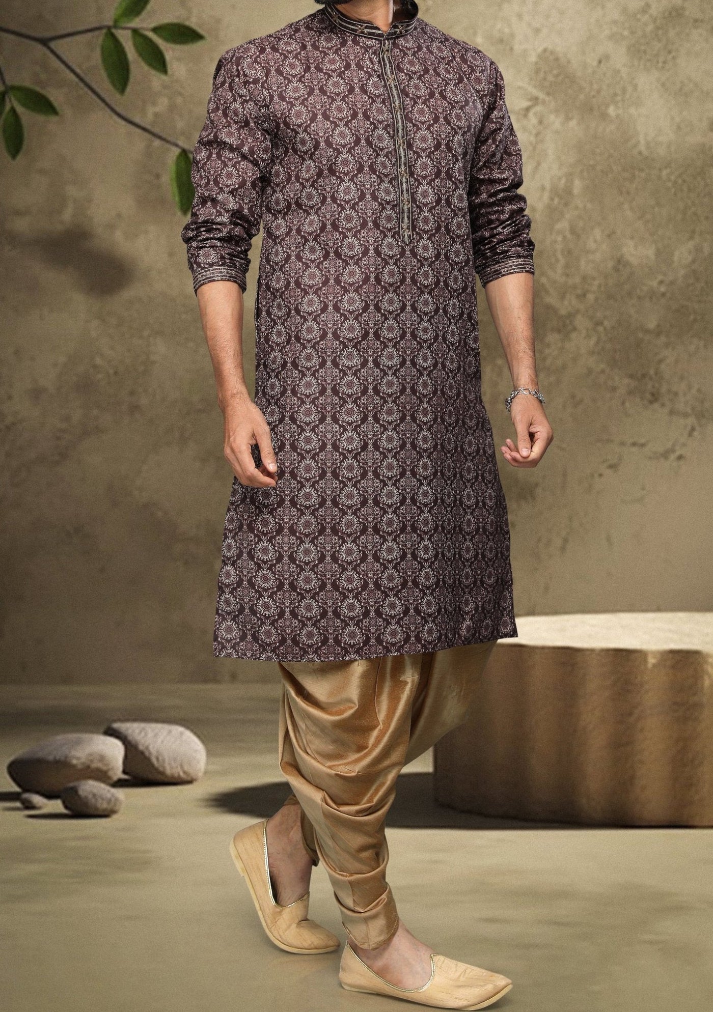 Men's Traditional Party Wear Kurta Pajama - db20116