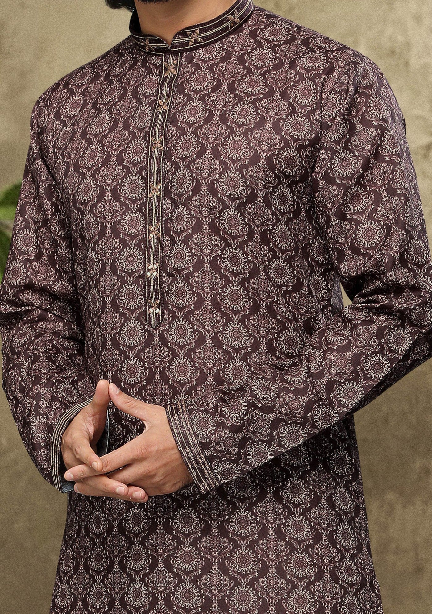 Men's Traditional Party Wear Kurta Pajama - db20116