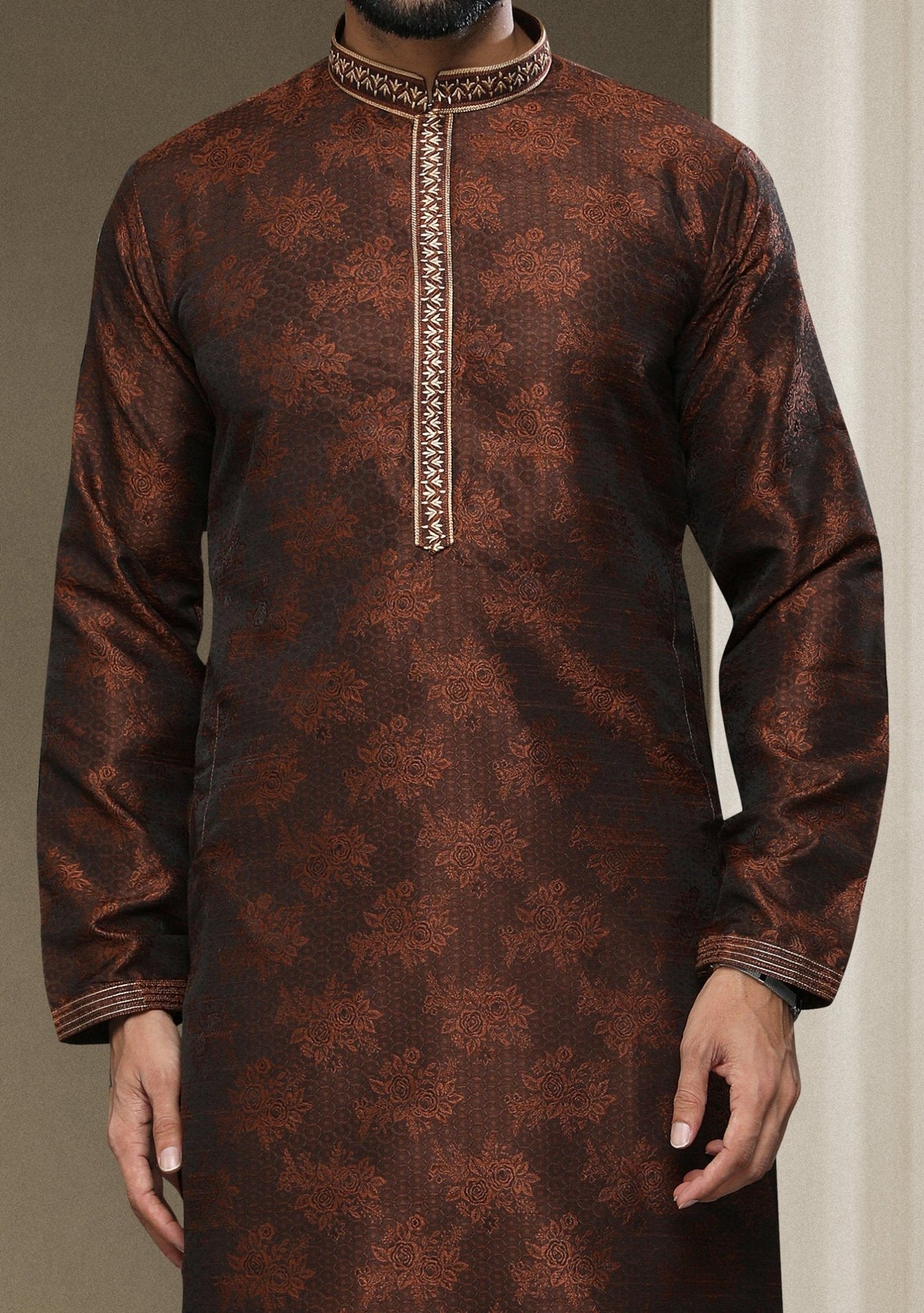 Men's Traditional Party Wear Kurta Pajama - db20414