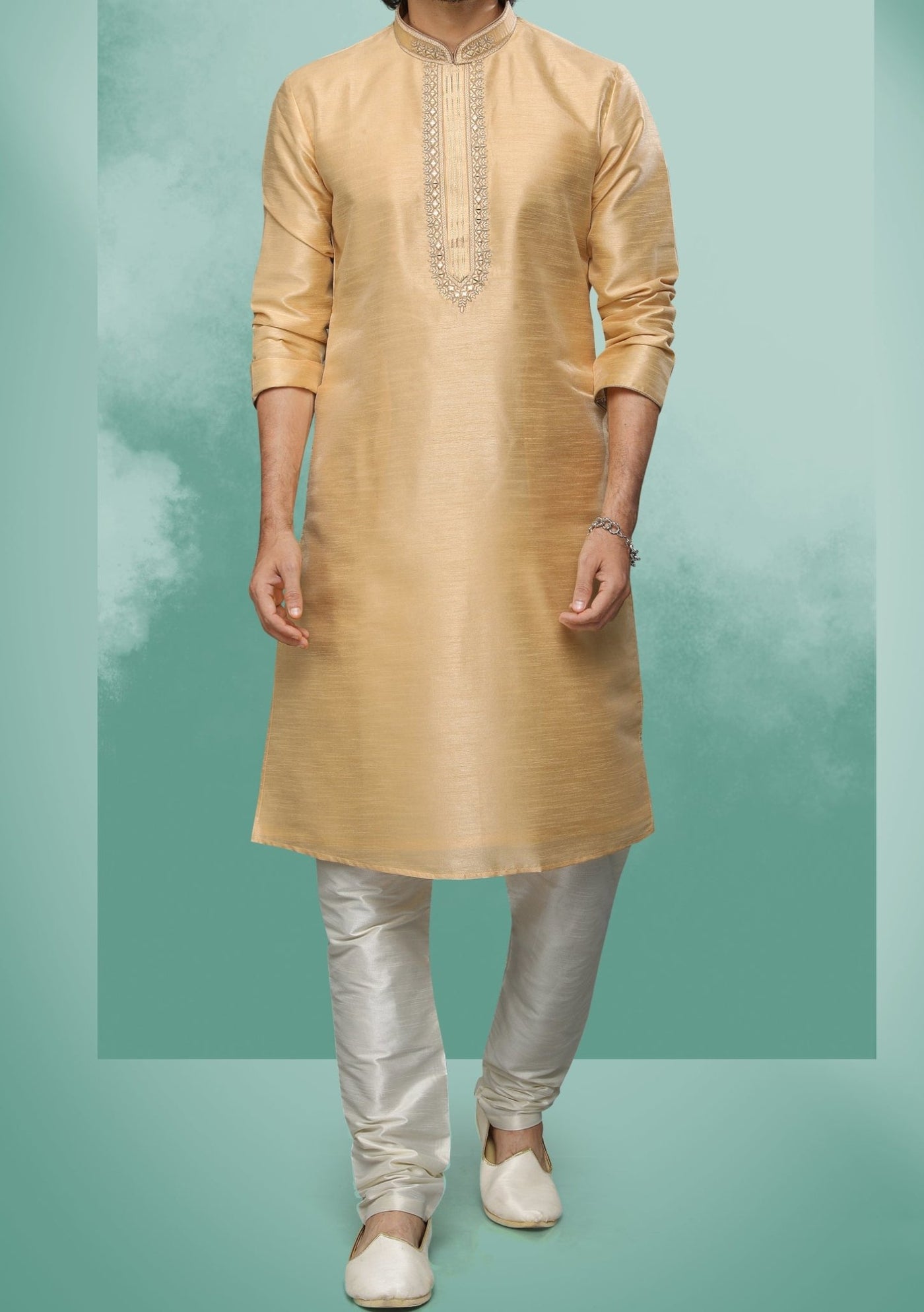 Men's Traditional Party Wear Kurta Pajama - db20611