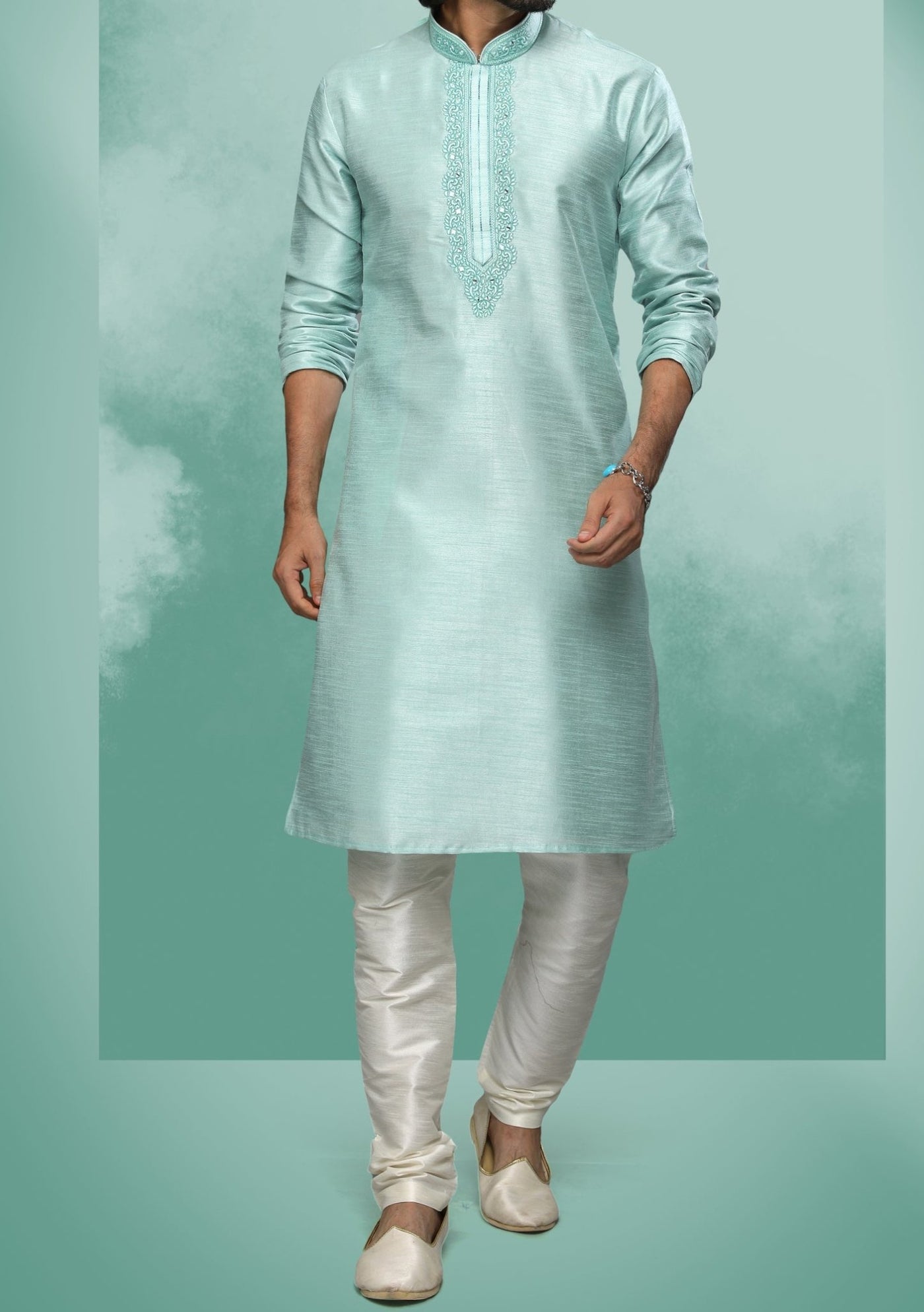 Men's Traditional Party Wear Kurta Pajama - db20622