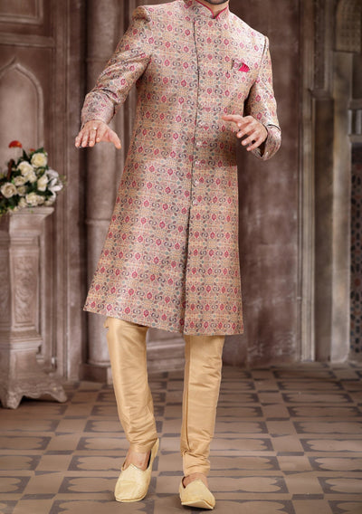 Men's Traditional Party Wear Sherwani Suit - db22835