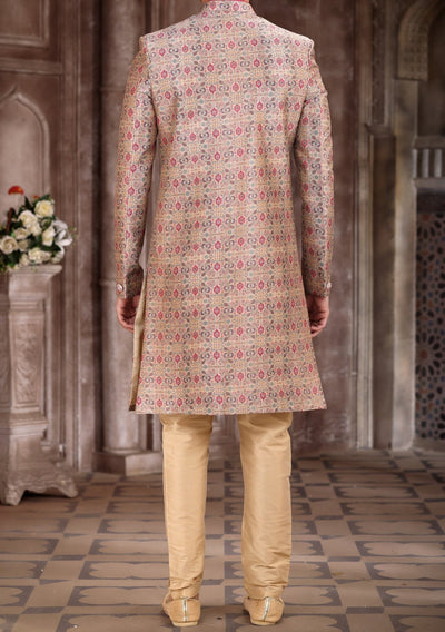 Men's Traditional Party Wear Sherwani Suit - db22835