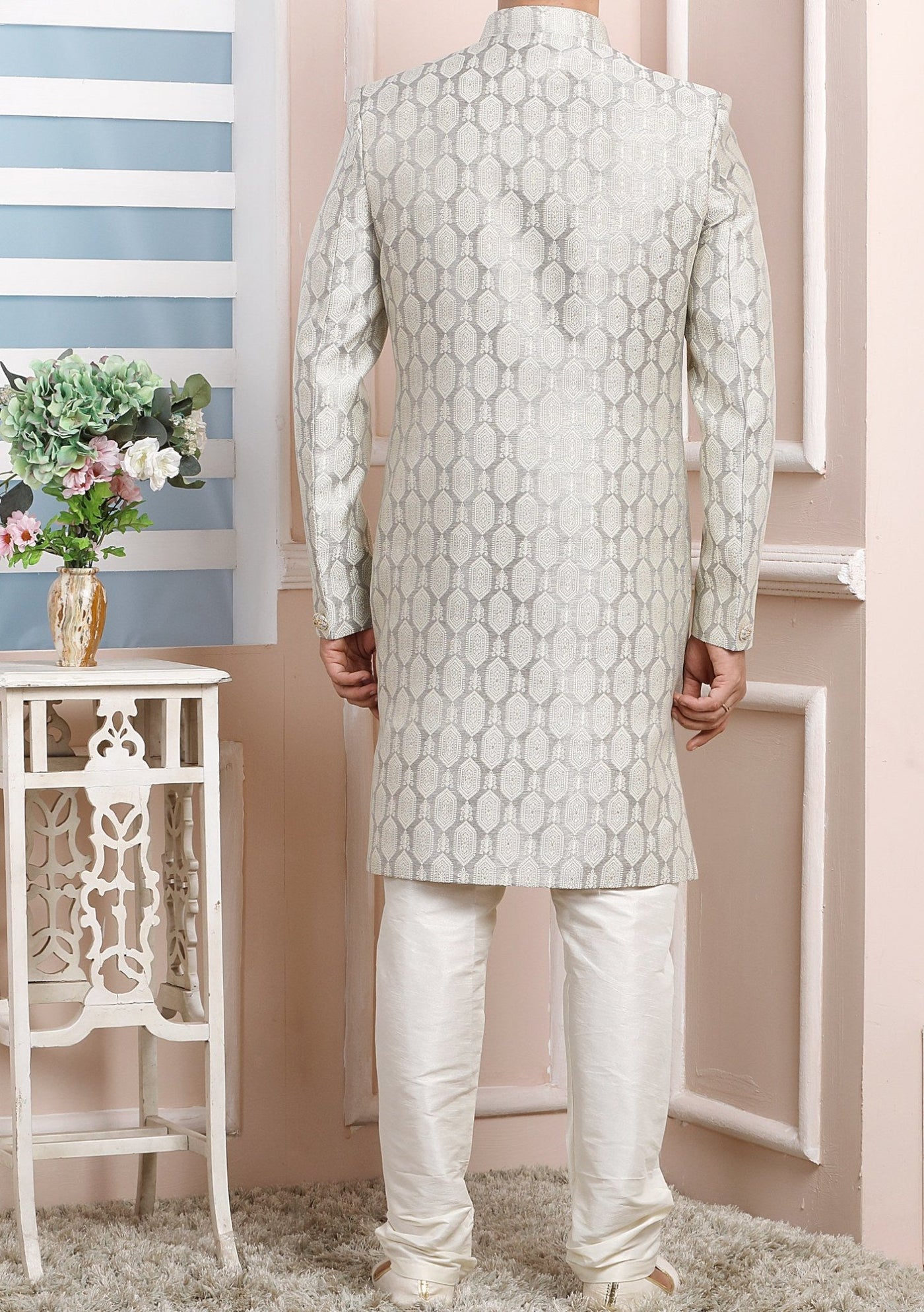 Men's Traditional Party Wear Sherwani Suit - db20456