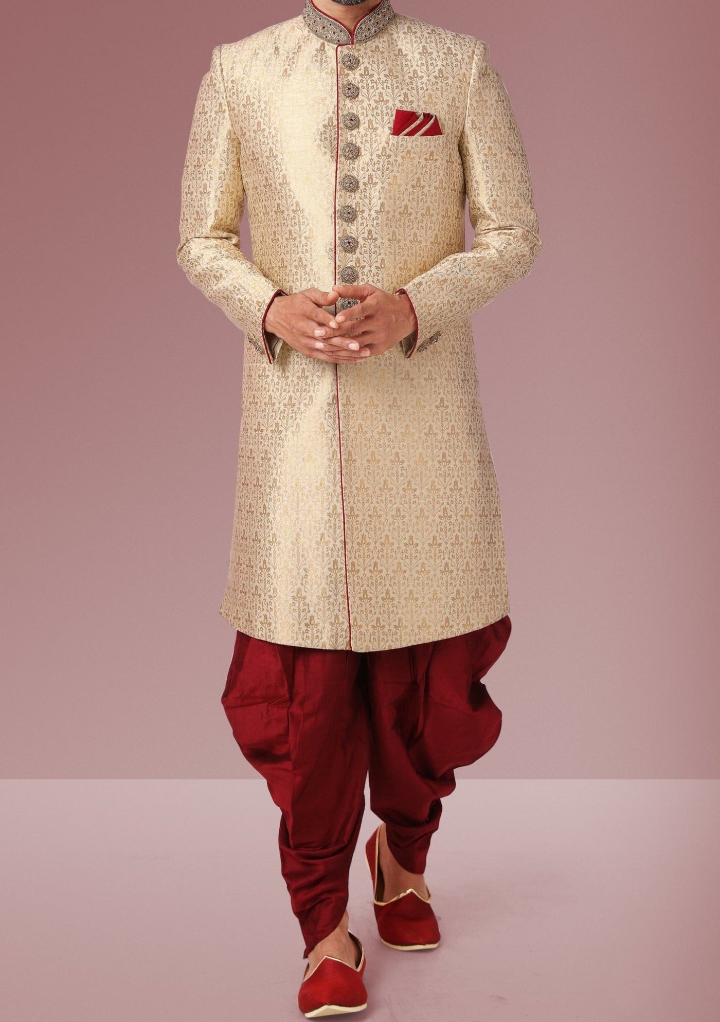 Men's Traditional Party Wear Sherwani Suit - db18067