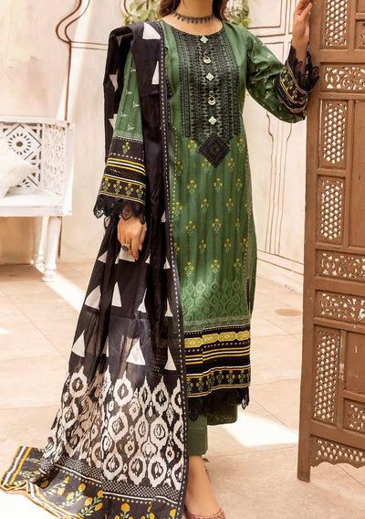 Nur Printed Embroidered Pakistani Lawn Dress - db19196