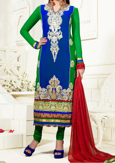 Pari By Zinat Volume-5 Long Style Salwar Kameez Suit: Deshi Besh.