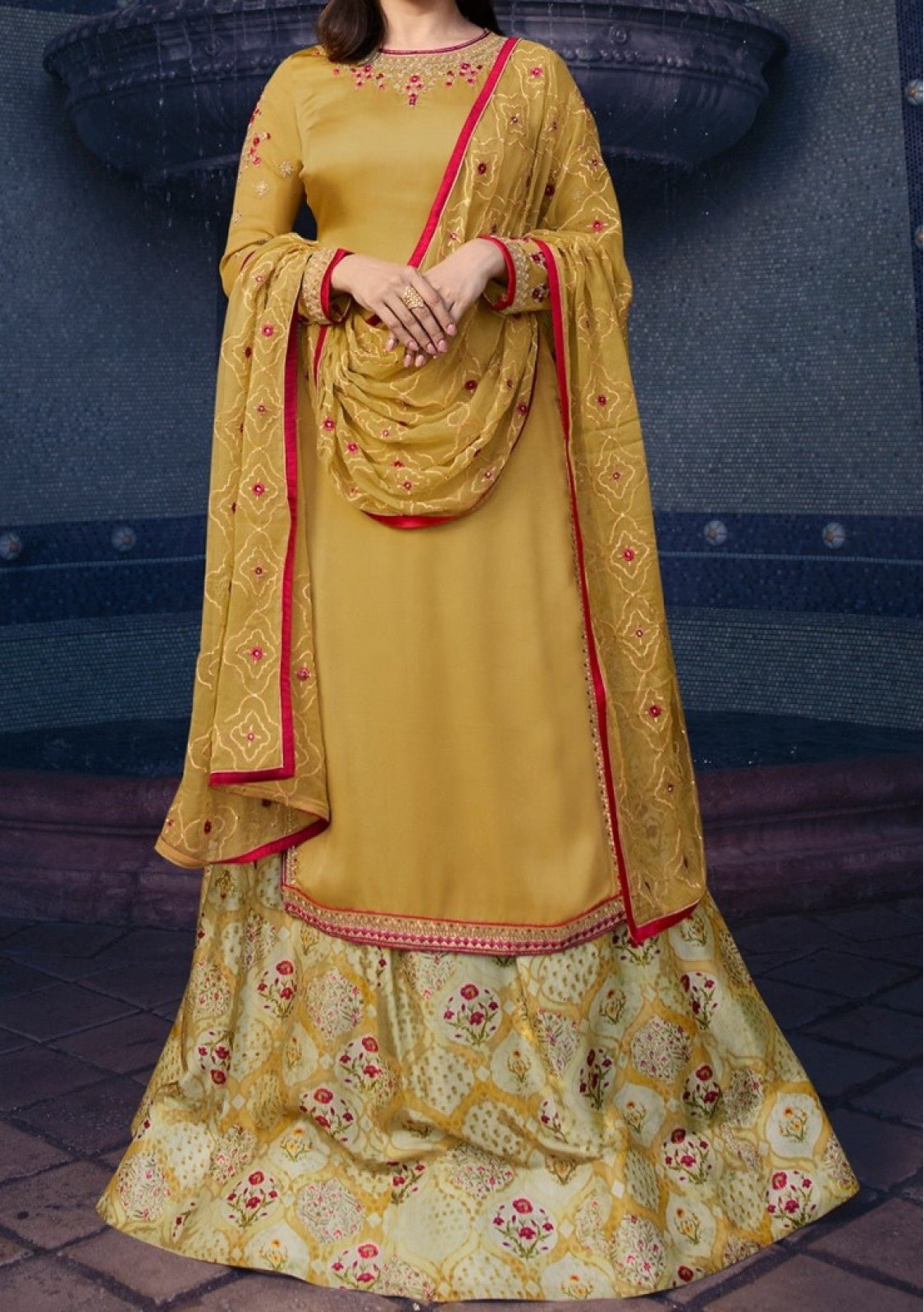 Prachi Kaseesh Designer Kameez Style Lehenga - db20332