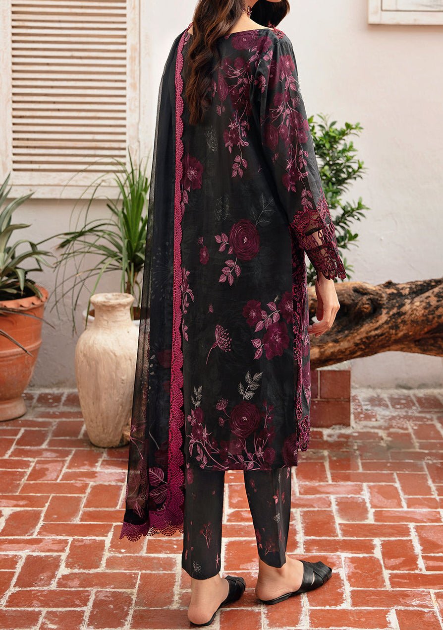 Ramsha Rangrez Embroidered Printed Lawn Dress - db25159