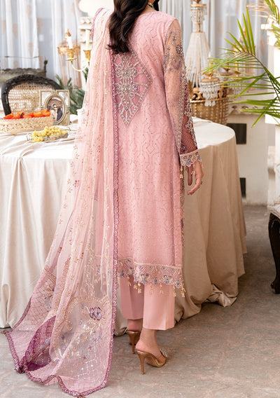 Ramsha Wedding Pakistani Luxury Net Dress - db24851