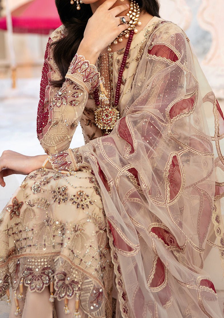 Ramsha Wedding Pakistani Luxury Net Dress - db24852