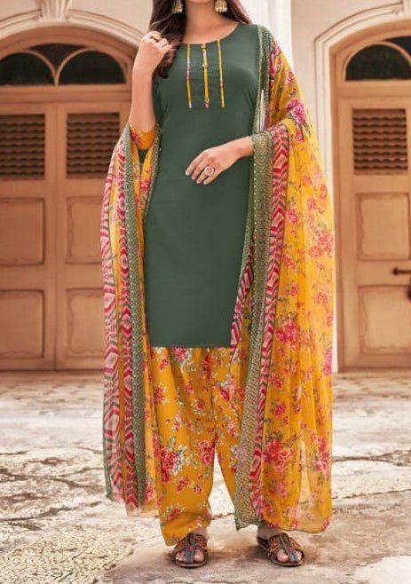 Rani Sofiya Ready Made Indian Salwar Suit - db22985