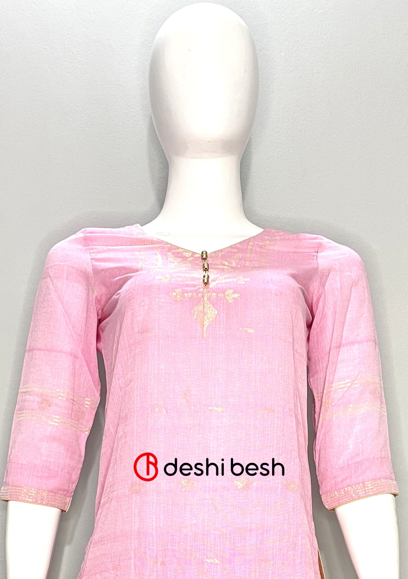 Summer Boutique Designer Jamdani Cotton Salwar Suit - db19798