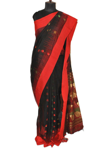 Traditional Hand Woven Jamdani Saree - db22826