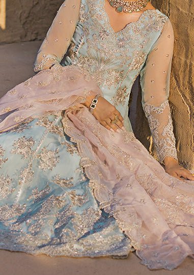 Zainab Chottani Parinaz Pakistani Organza Anarkali - db24152